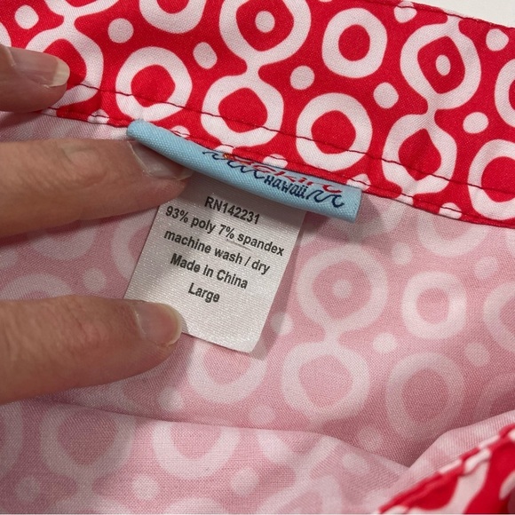RipSkirt Hawaii Adjustable Skirt Red Dot Dot Dot - Picture 4 of 7